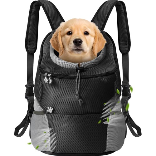 Zaino porta cani nero - , nylon